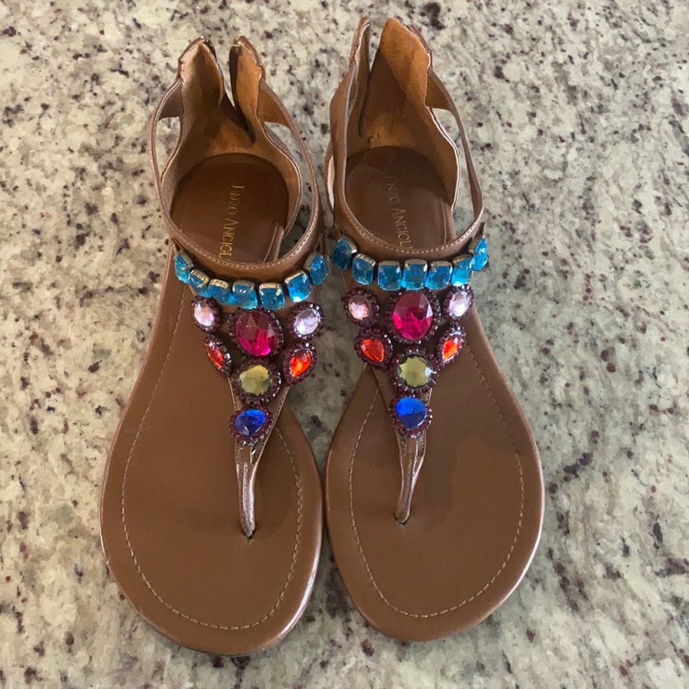 Enzo Angiolini Jeweled Sandal